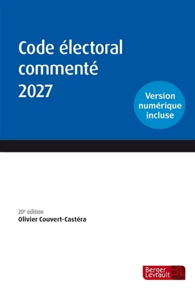 Code électoral commenté 2027