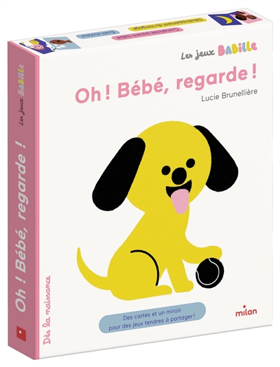 Oh ! Bébé, regarde ! : 20 cartes-imagiers pour s'éveiller