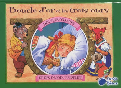 Boucle d'or et les trois ours : des personnages et des décors en relief