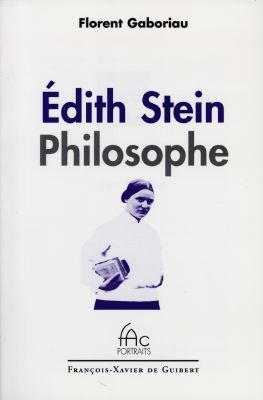 Edith Stein, philosophe