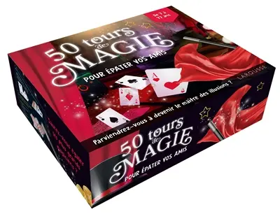 A vos tours de magie : le kit magie en famille : parviendrez-vous à devenir le maître des illusions ?