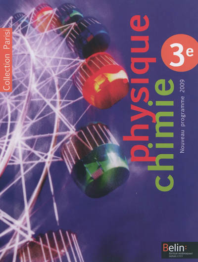 Physique chimie 3e : programme 2009