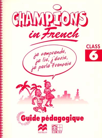 Guide pédagogique, class 6