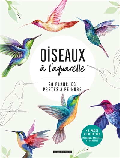Oiseaux à l'aquarelle : 20...