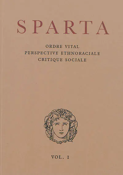 Sparta : ordre vital, perspective ethnoraciale, critique sociale, n° 1