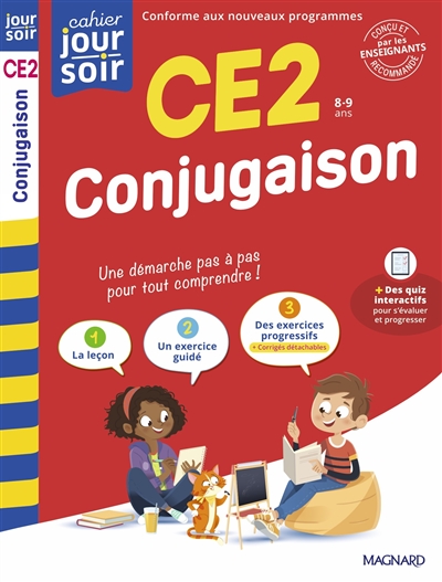 Conjugaison CE2, 8-9 ans