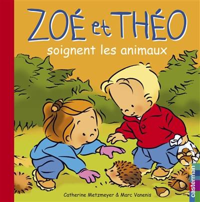 Zoé et Théo soignent les animaux