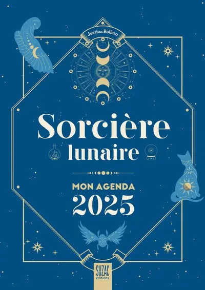 Sorcière lunaire : mon agenda 2025
