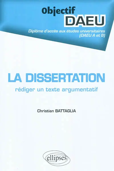 La dissertation : rédiger un texte argumentatif