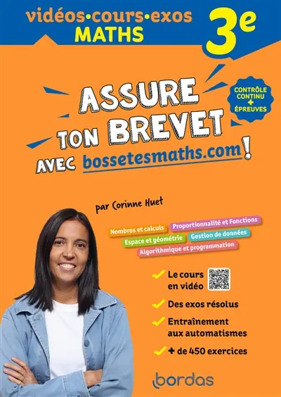 Bosse tes maths et fais grimper ta moyenne ! 3e