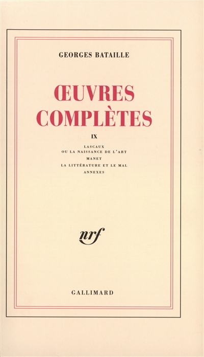Oeuvres complètes. Vol. 9