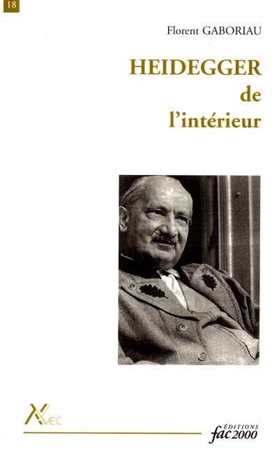 Heidegger de l'intérieur