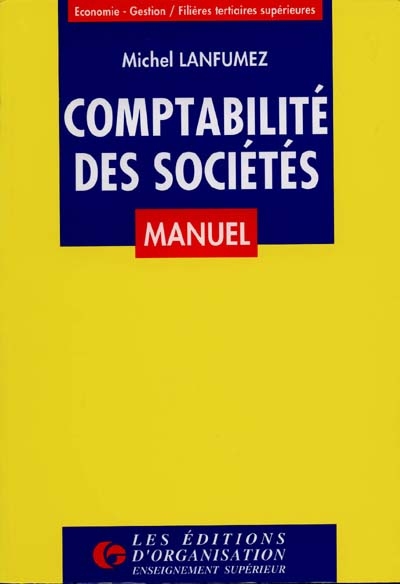 Comptabilité des sociétés : manuel