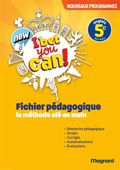 New I bet you can! 5e : fichier pédagogique