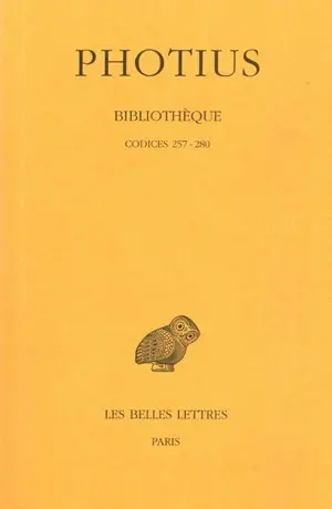 Bibliothèque. Vol. 8. Codices 257-280