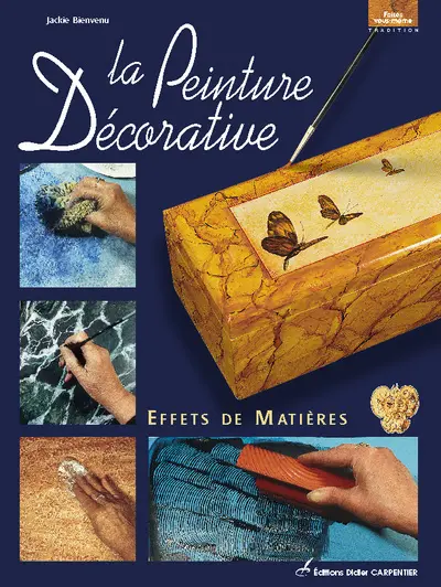 La peinture décorative : effets de matières