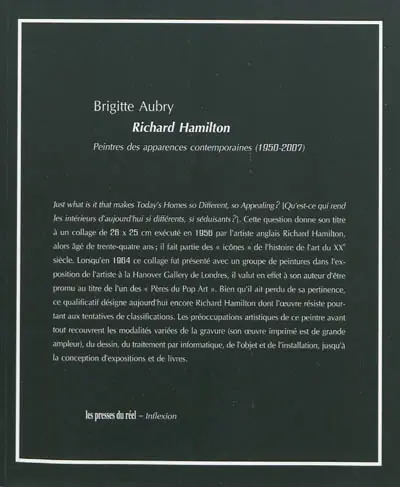 Richard Hamilton : peintre des apparences contemporaines (1950-2007)