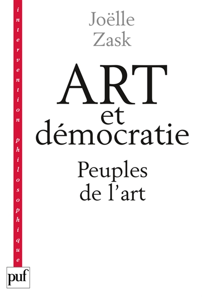 Art et démocratie : peuples de l'art