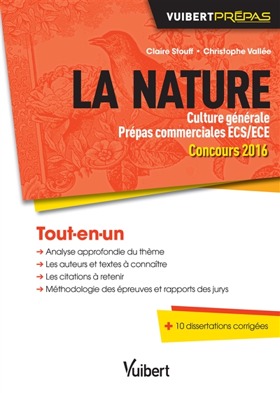 La nature : culture générale prépas commerciales ECS-ECE, concours 2016 : tout-en-un