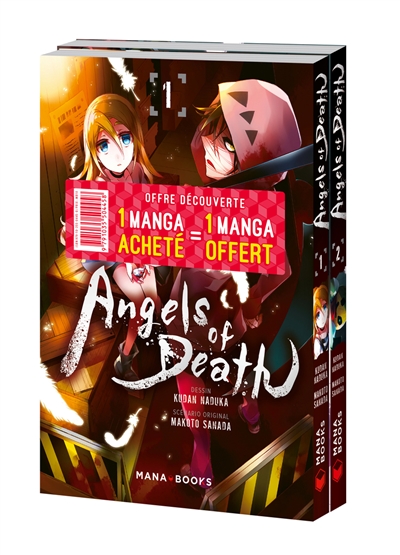 Angels of death : pack offre découverte volumes 1 et 2