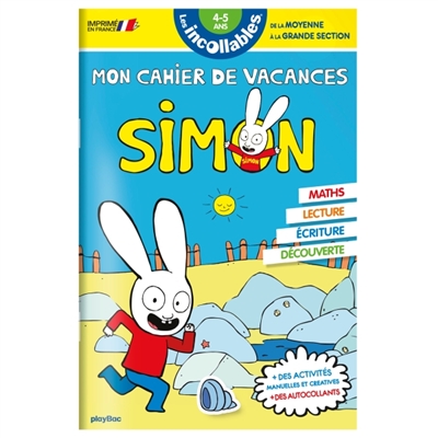 Mon cahier de vacances...