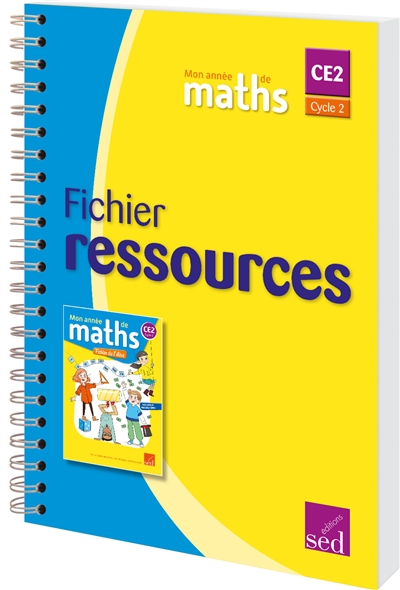 Mon année de maths CE2, cycle 2 : fichier ressources