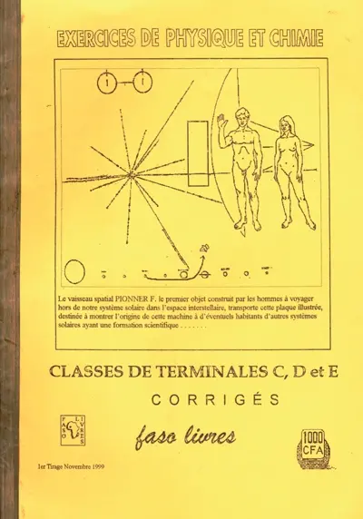 Exercices de physique et chimie, classes de terminales C, D et E : corrigés