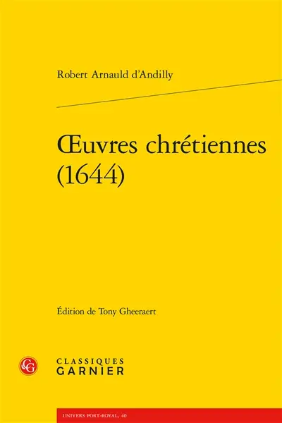 Oeuvres chrétiennes (1644)