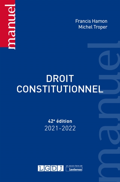 Droit constitutionnel : 2021-2022