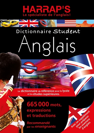 harrap's dictionnaire student anglais : dictionnaire anglais-français, français-anglais