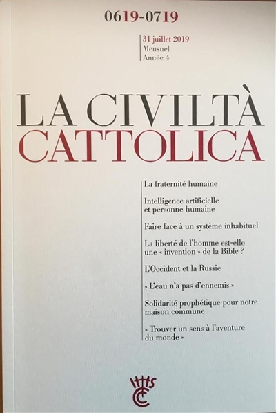 Civiltà cattolica (La), n° 6-7 (2019)