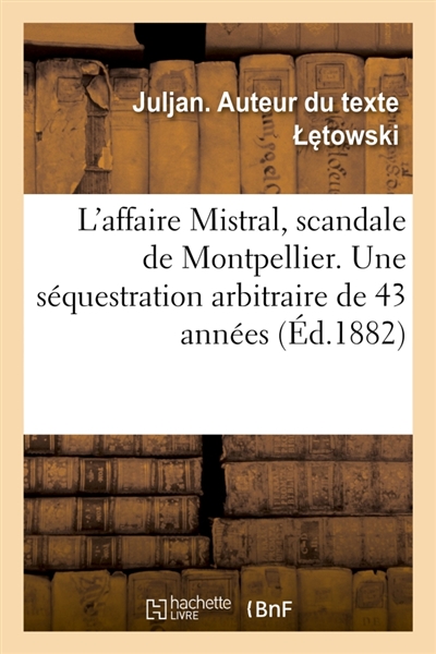 L'affaire Mistral, scandale...