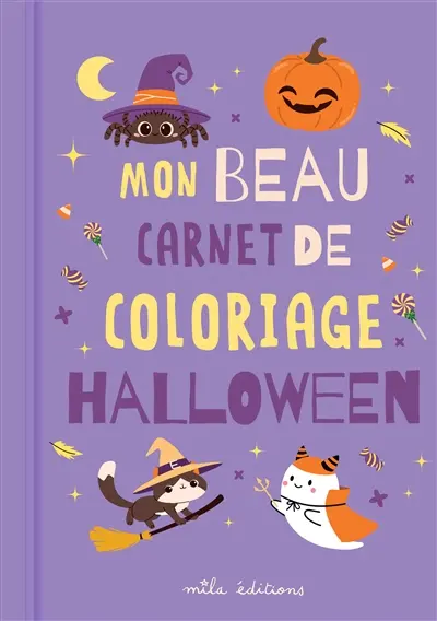 Mon beau carnet de coloriage : Halloween