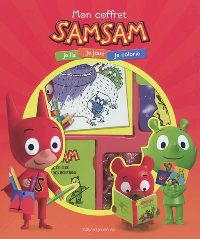 Mon coffret SamSam : je lis, je joue, je colorie