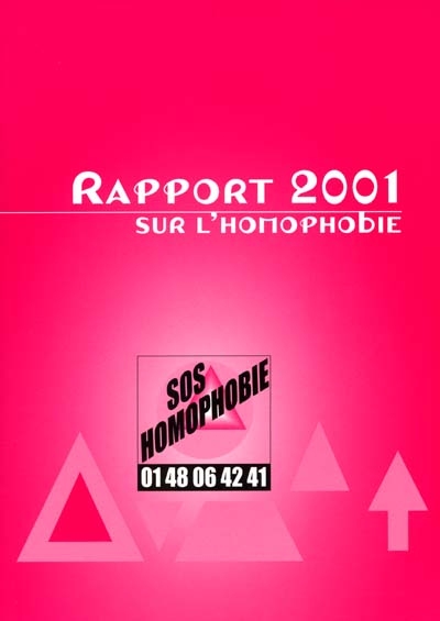 Rapport 2001 sur l'homophobie