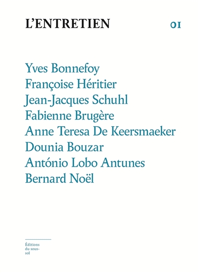 Entretien, L', n° 1
