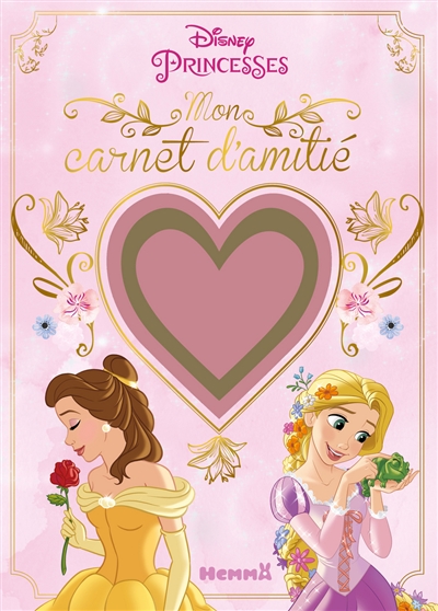 Disney princesses : mon carnet d'amitié