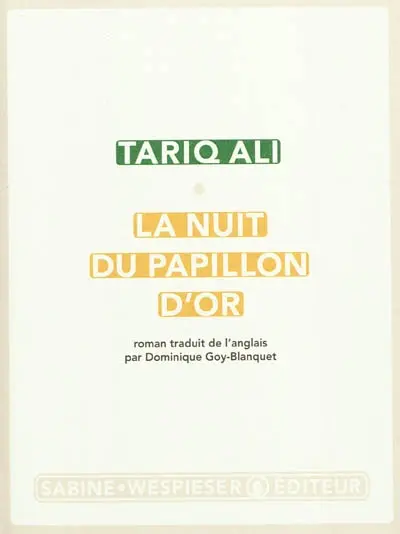 Le quintet de l'islam. Vol. 5. La nuit du papillon d'or