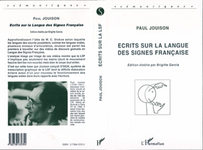 Ecrits sur la langue des signes française