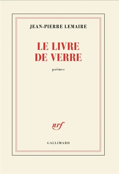 Le livre de verre : poèmes