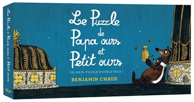 Le puzzle de Papa ours et Petit ours : un maxi-puzzle double face !