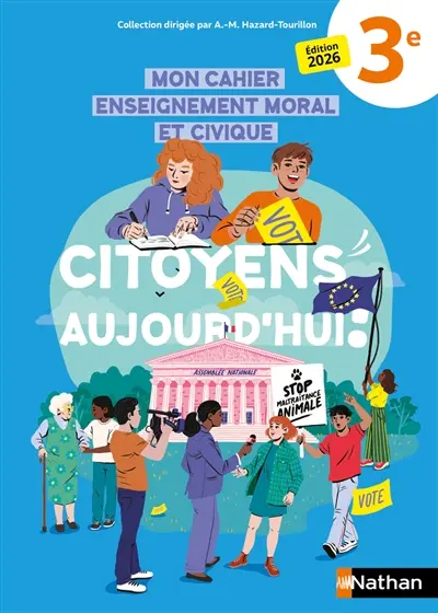 Mon cahier enseignement moral et civique 3e
