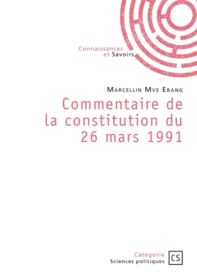 Commentaire de la constitution du 26 mars 1991