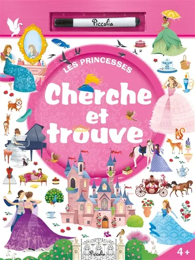 Les princesses : cherche et trouve