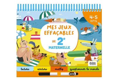 Mes jeux effaçables de 2e maternelle