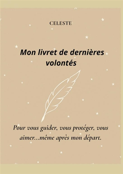 Mon livret de dernières...
