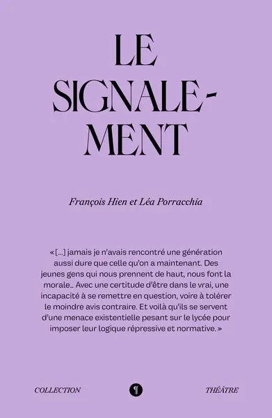 Le signalement