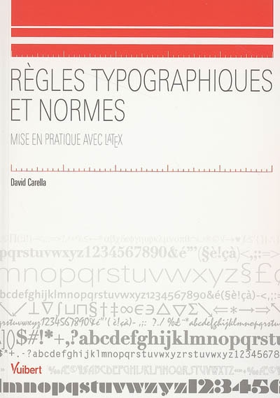 Règles typographiques et normes : mise en pratique avec LaTex