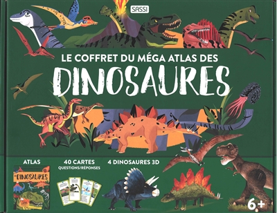 Le coffret du méga atlas des dinosaures