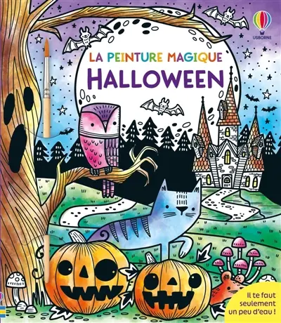 Halloween : La peinture magique : Dès 5 ans